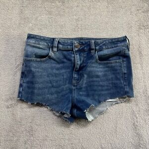 American Eagle Super Stretch High Rise Womens Shorts Jorts US 12 Regular‎